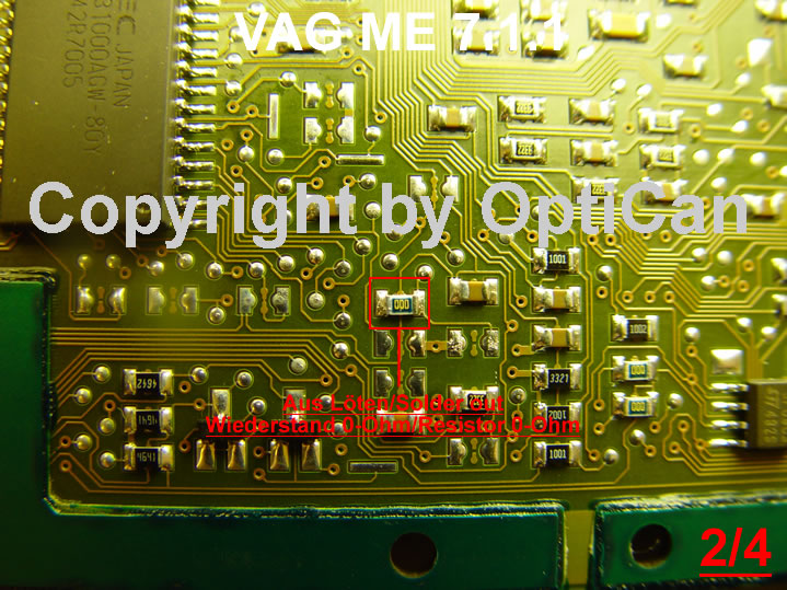 BOSCH ME 7.1.1 pinout diagram 6